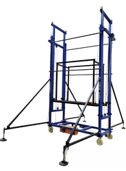 Elevator electric lifting scaffold mobile telescopic folding lifting platform home decoration multi-functional hoist load 500kg