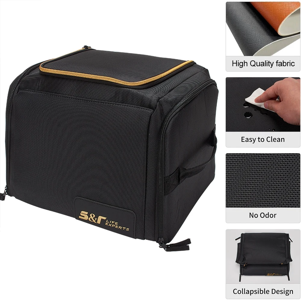 

Ящик для автомобиля, вместительный Многофункциональный органайзер для багажника, 30 л