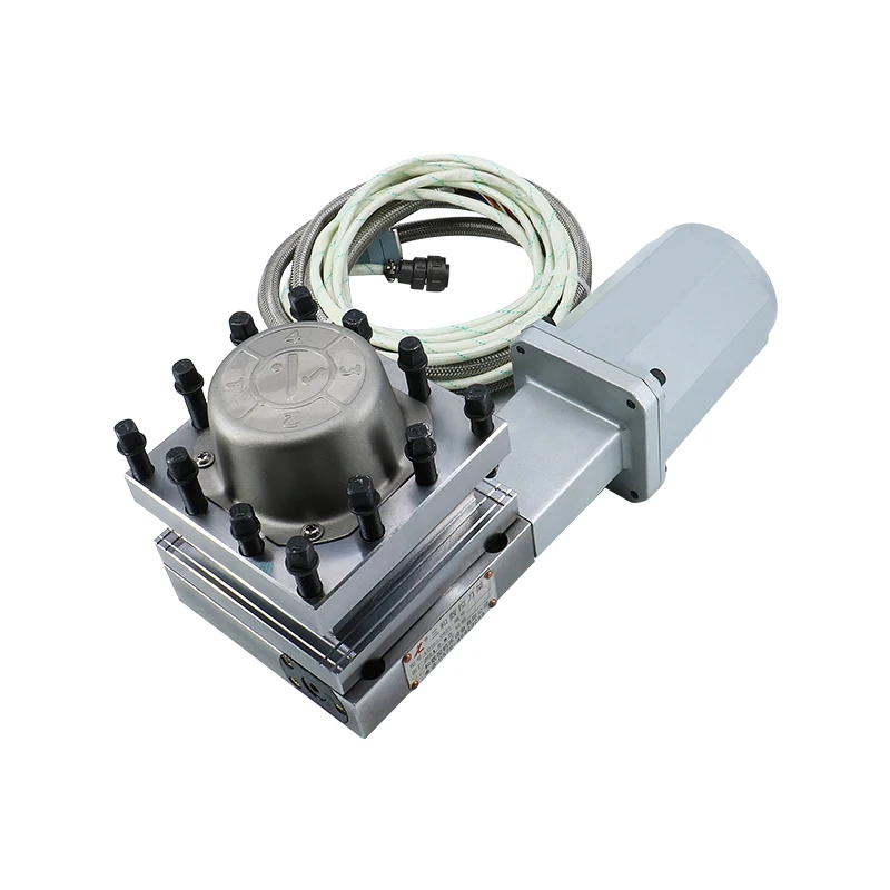 HLTNC LD4B 0625 6125 380V CNC Electric Tool Holder Vertical Automatic Tool Change Turret Knife Rest With Controller For Lathe