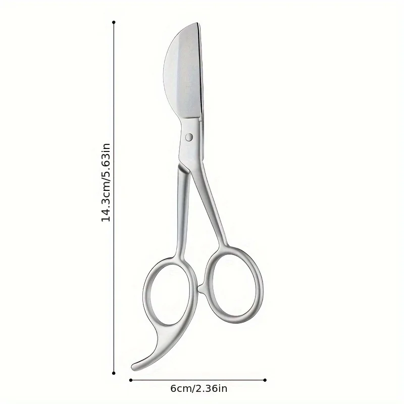 Professional Tailor Scissors Stainless Steel Pelican Beak Style Carpet Flocking Trimming Piercing