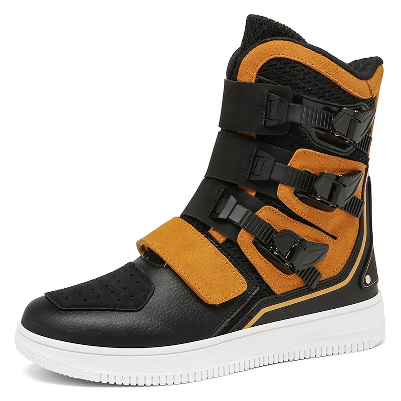 

Motorcycle shoes motorcycle riding male knight four season off-road motorcycle racing short boots four motorcycle equipment