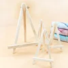 1/5pcs Natural Wood Mini Easel Frame Tripod Display Meeting Wedding Table Name Card Stand Display Holder Children Painting Craft 6