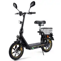 Trottinette électrique adulte TWOFISH M5 Elite-E, moteur 500W, pneus de 14 pouces, batterie 48V13AH, trottinette électrique pour trajets urbains, sièges amovibles 3