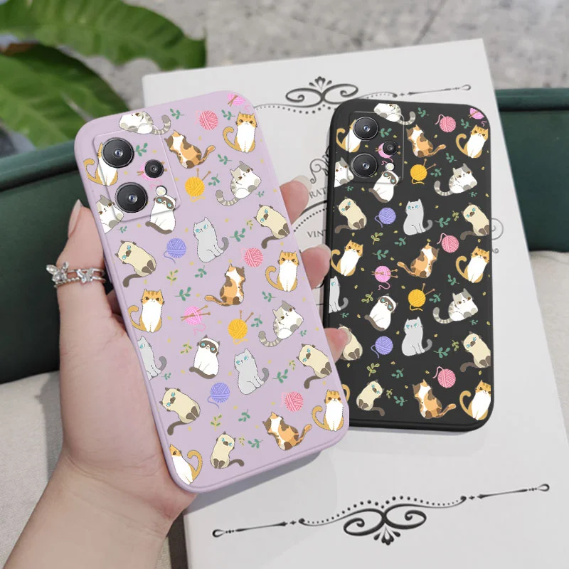 Elegant Liquid Silicone Cat Phone Case - Durable and Stylish Cover