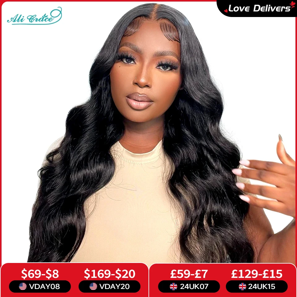 

Glueless Wig Wear And Go Ali Grace Body Wave Human Hair Wigs For Women 5x5 Closure Wigs Body Wave Human Hair Ready To Wear