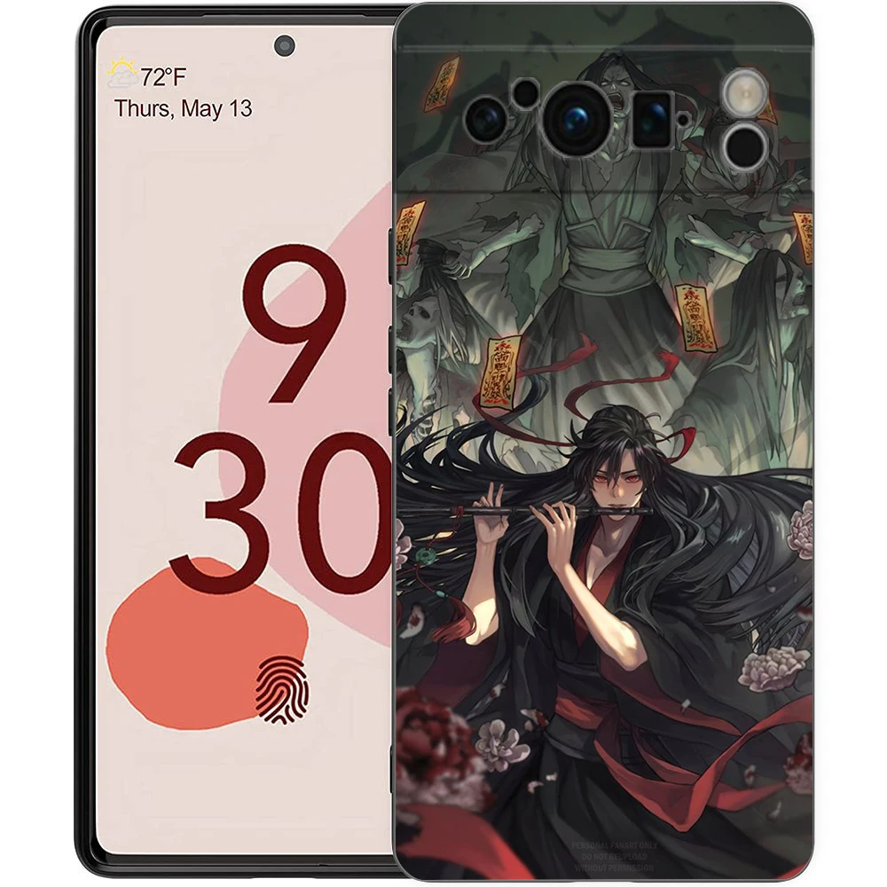 Shockproof Soft TPU Phone Case Cover - Grandmaster of Demonic Cultivation Design