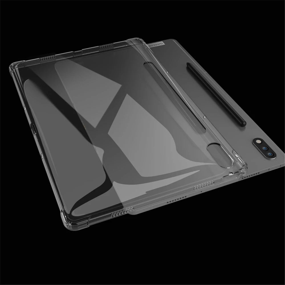 Tablet Case For Lenovo Tab P12 Pro 12.6 2021 TB-Q706F TB-Q706Z TB-Q706N TB-Q706L Soft Silicone Shell Shockproof Back Cover_voghion.com