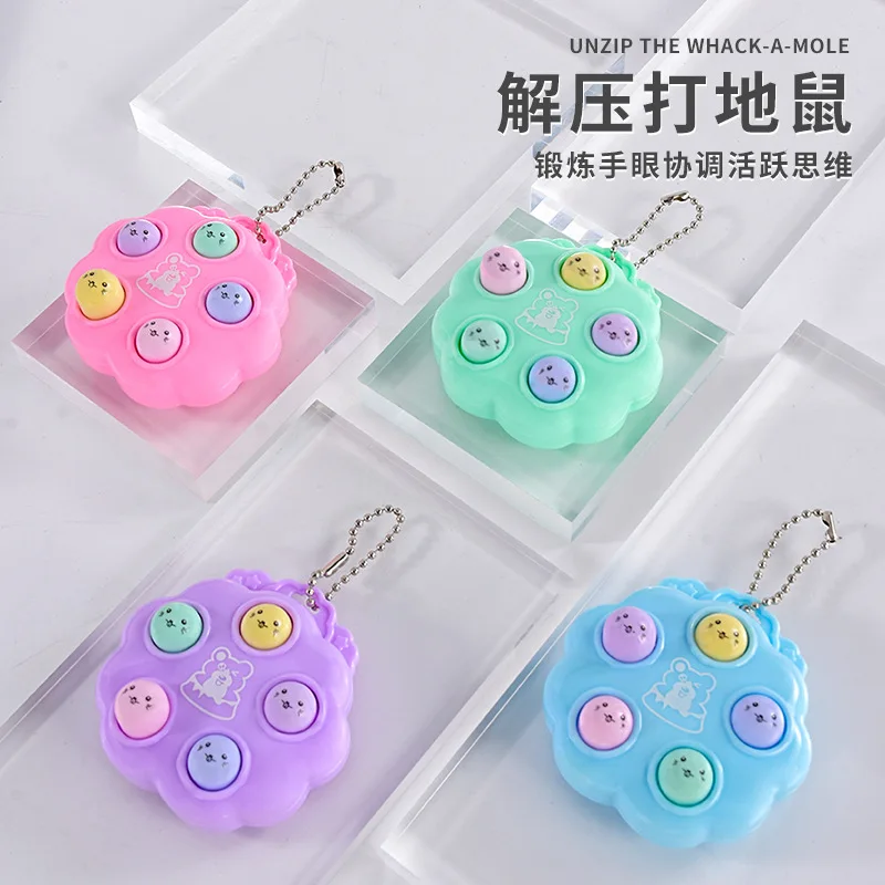 

Симпатичная необычная игрушка для декомпрессии с сумкой на кончик пальца, мини-игрушка в виде ладони, сжимаемая искусственная игрушка, креативный подарок