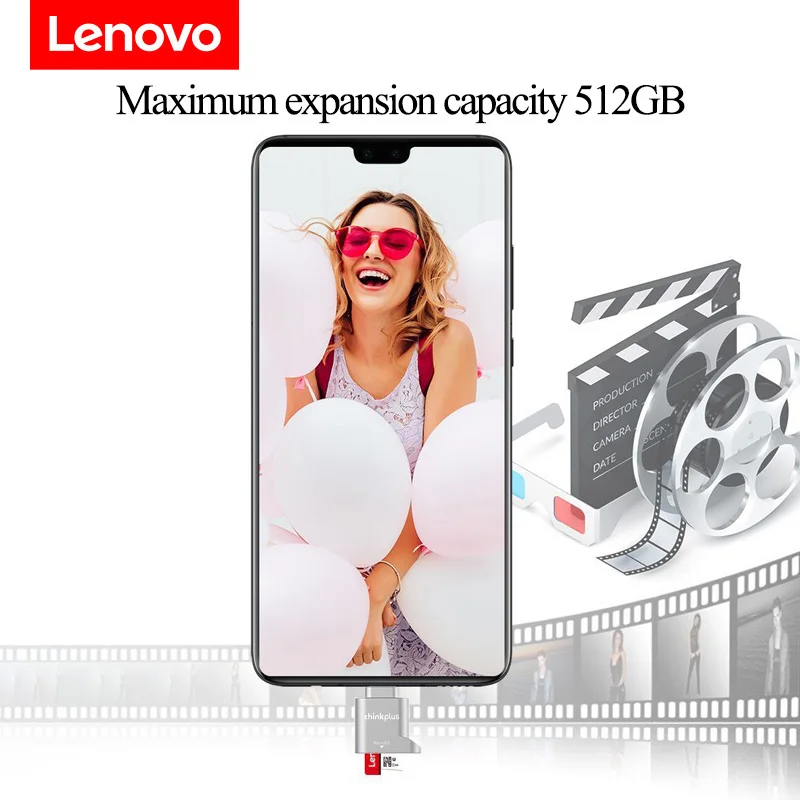 SD Card Reader For Lenovo USB C to SD Type C TF Memory