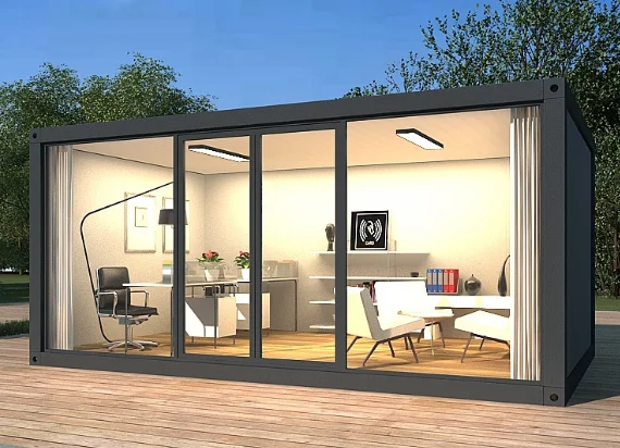 Casas pré-fabricadas minúsculas casa pré-fabricada modular luxo