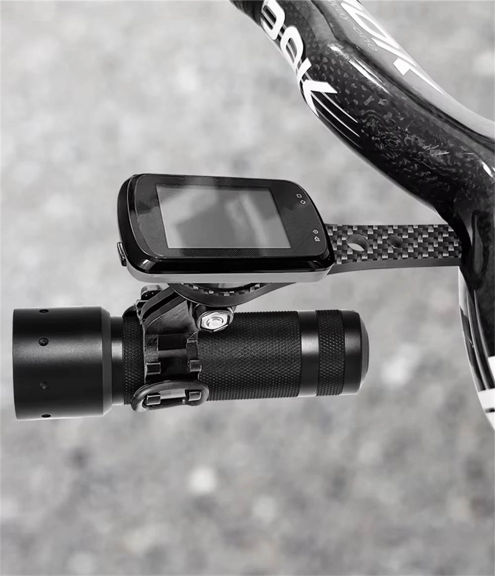 BKPTX CM-01 Carbon-Computerhalterung für Garmin/Bryton/Kamera, integrierter Lenker für Rennräder, 3K-Fahrradzubehör – Detail 10