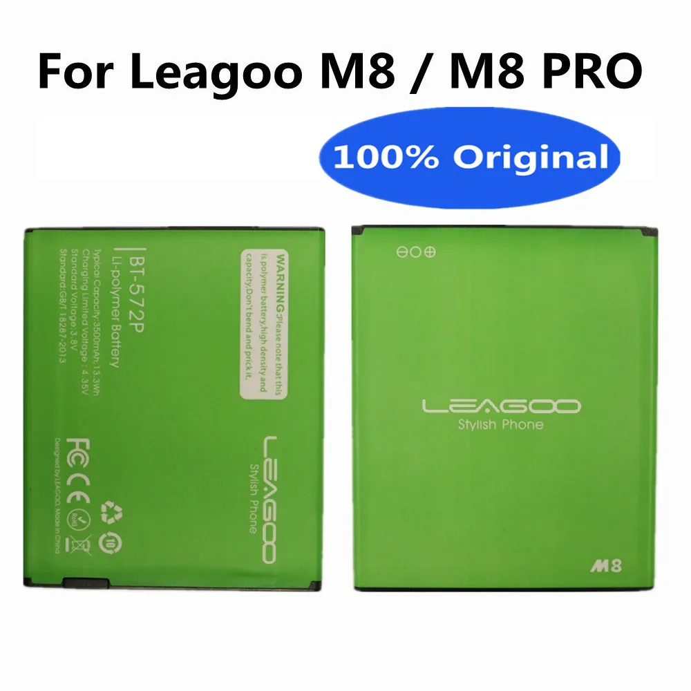 

100% New Original Phone BT-572P Battery For Leagoo M8 / M8 PRO High Quality BT572P Replacement Batteries With Tracking Number