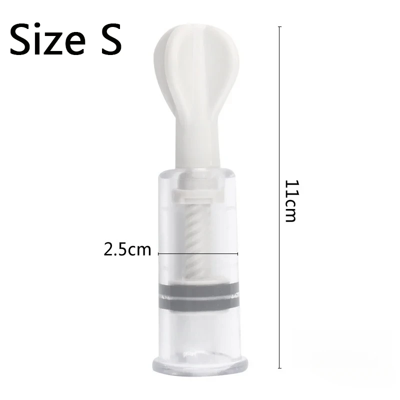 Vacuum Suction Cupping Cup Nipple Enhancer Massage Vacuum Cans Plastic Enlarger Suction Enlarger Body Breast Massager Cups