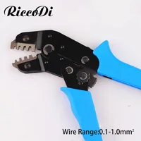 1 Pcs Crimping Pliers SN-2801B Spring Terminal 0.1-1 Square Multi-function Crimping Ratchet Plier For 2.0/2.54/2.8/3.96 Terminal 1