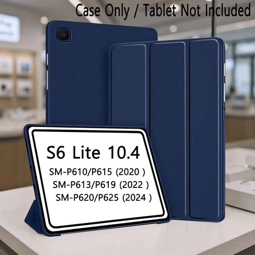 Trifold Stand Folio Soft TPU Tablet Case