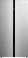 20.6 cu ft Counter Depth Full Size Refrigerator, Side Doors, Stainless 1