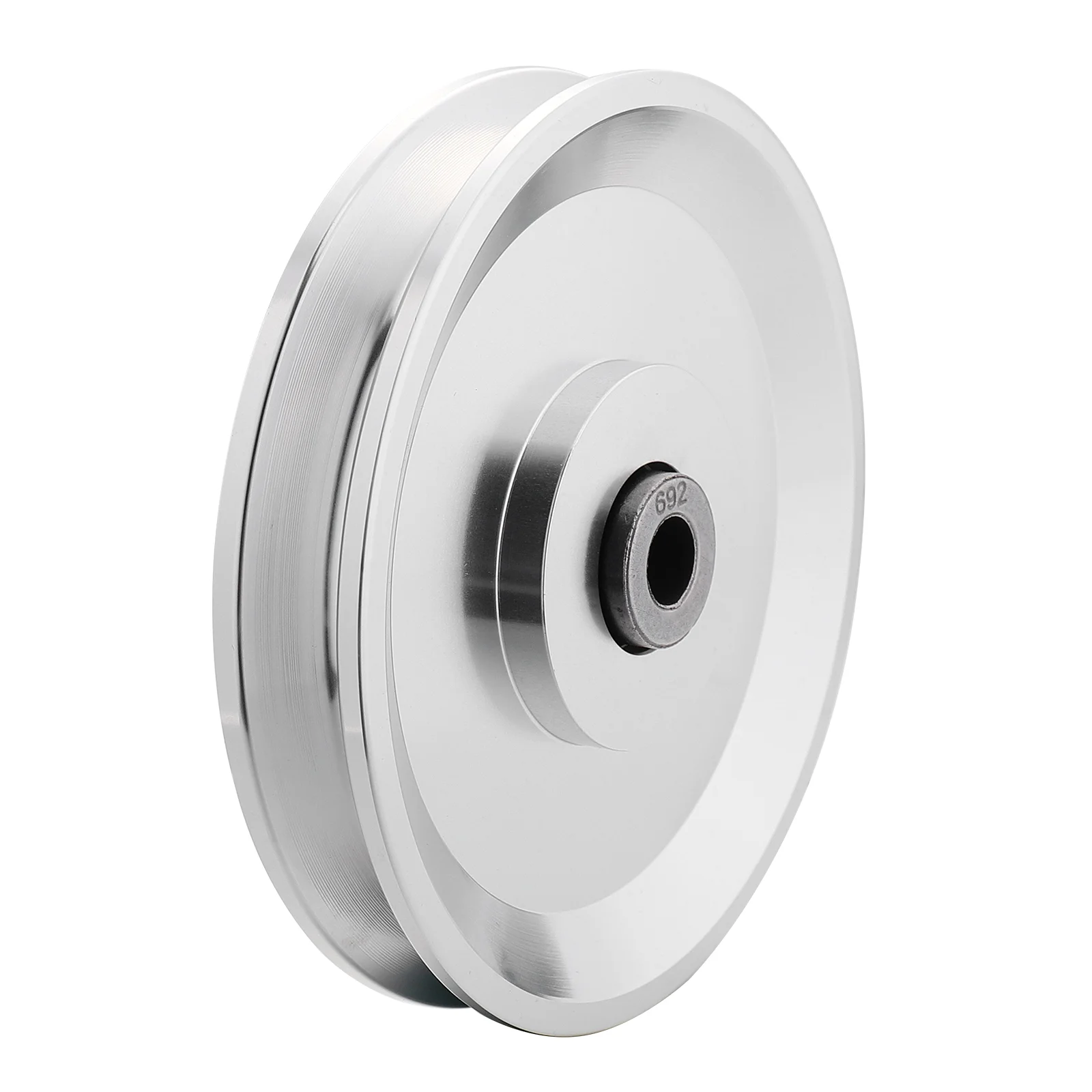

Pulley Universal Bearing Fitness Accessories Aluminum Lift Load Wheel Gym Replacement Parts