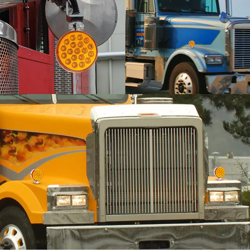 LED Compatto Per Posizione E Indicatore Di Direzione 12-24v Montaggio Orizzontale Verticale Vk 4800 - Foto 3