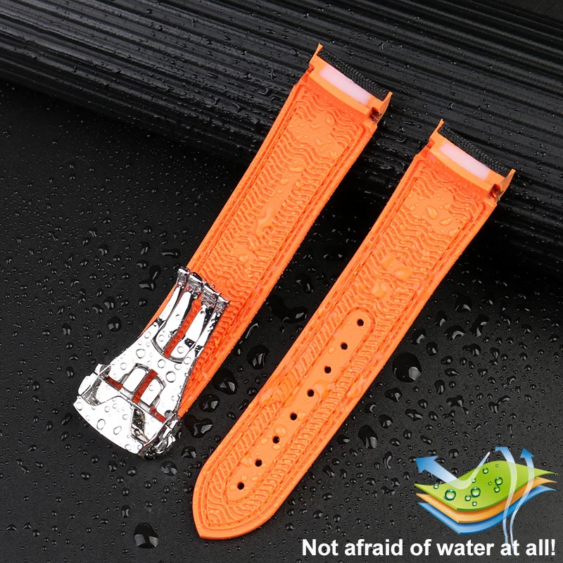 Omega Seamaster Ocean Series Premium Watch Strap - Fabric, Nylon, and Rubber