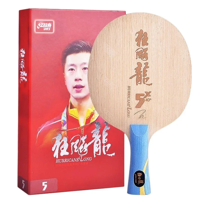 Original DHS Hurricane Long 5/Long 5X Table Tennis Blade with Box ALC Racket Original DHS MA