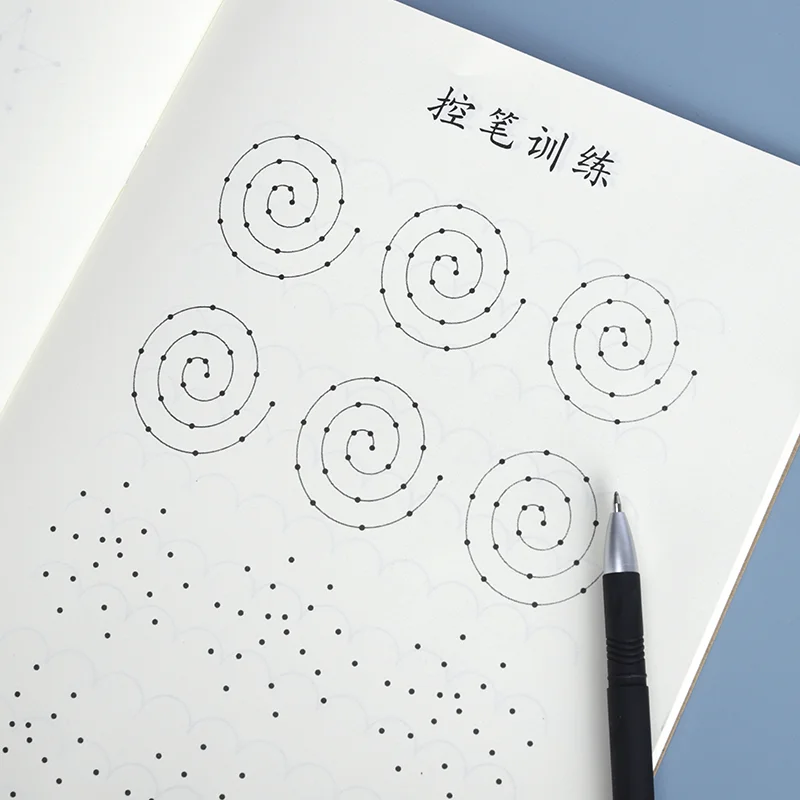 

Китайская Базовая тренировочная твердая ручка, набор для каллиграфии, тетрадь с твердым пером для обучения, набор тетрадей для детей, тетрадь