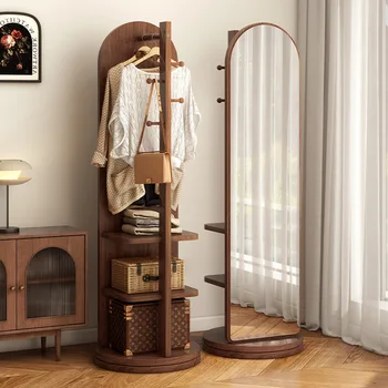Rotating Floor Mirror Rack 3