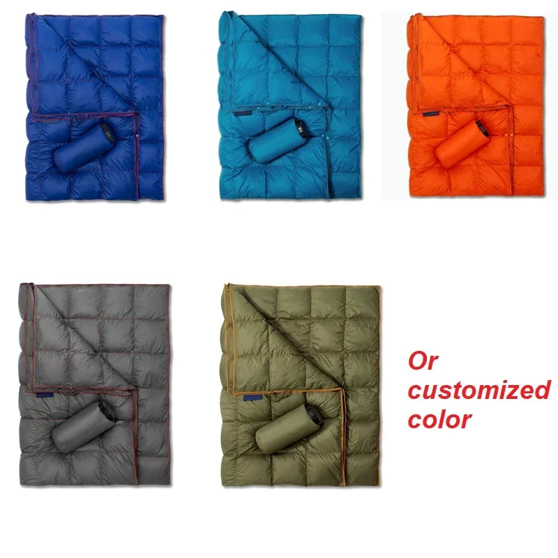 Outdoor Waterproof Down Blankets Camping Blanket for Picnics