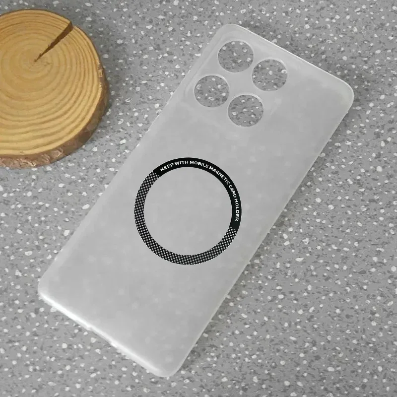 Ultra Thin Silicone Matte Anti-Drop Magnetic Shockproof Bumper Case