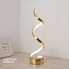 Modern Minimalist LED Table Lamp Home Decoration Bedroom Lighting Bedside Acrylic Desk Lamp Reading Light  Spiral Night Light 4