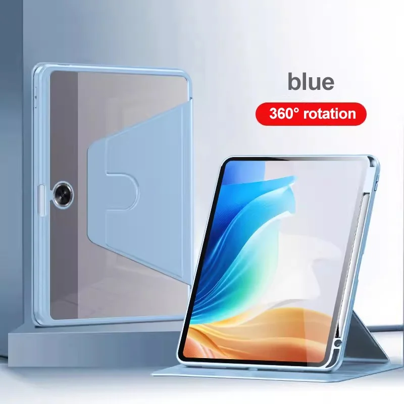 

Вращающаяся акриловая основа для Honor Pad 9 12,1 2023 MagicPad 13 Pad 8 12 V8 Pro X9 11,5 X8 Pro Lite V8 V7 Pro 11 дюймов со слотом для ручки