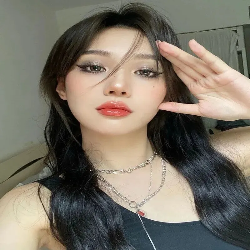 Cold Sweet Light European And American Smoky Eye Nine Color Eyeshadow Tray Cement Dark Punk Black And White Gray Metal Pearl 5