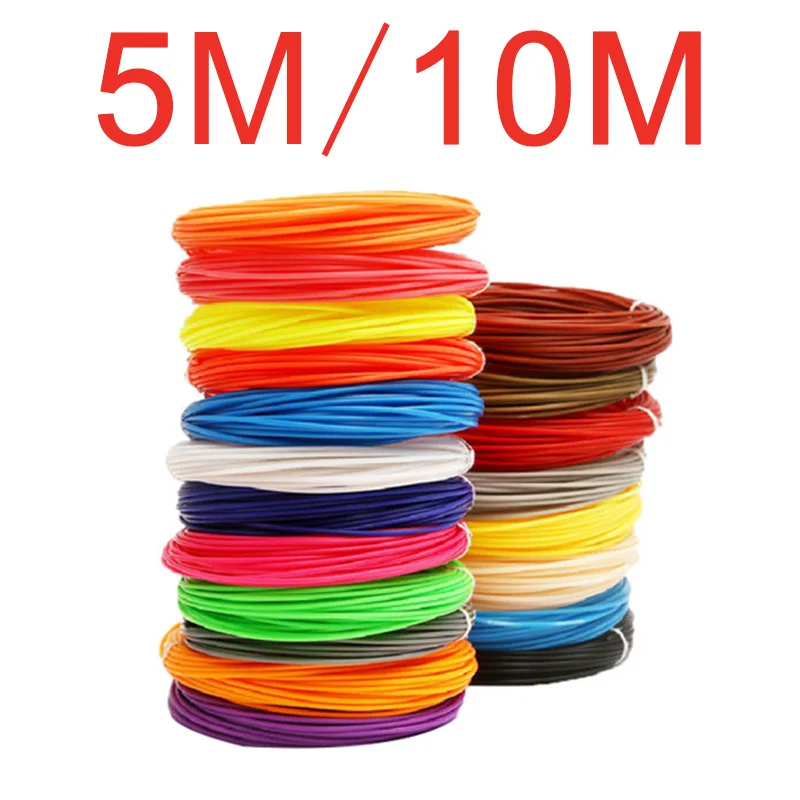 PLA Filament for 3D Printer Pen Filament 10/20 Rolls 10/5M Diame