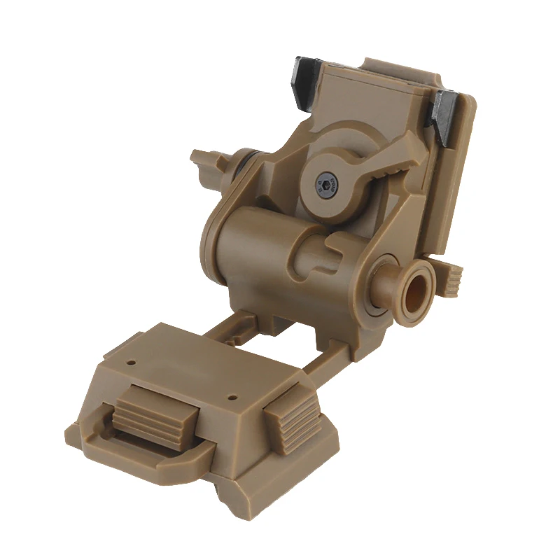 L4G24 NVG Mount Bracket Holder Foldable Night Vision Goggles Mount Helmet Stent Nylon Helmet For PVS15 PVS18 GPNVG18, nvg bracket