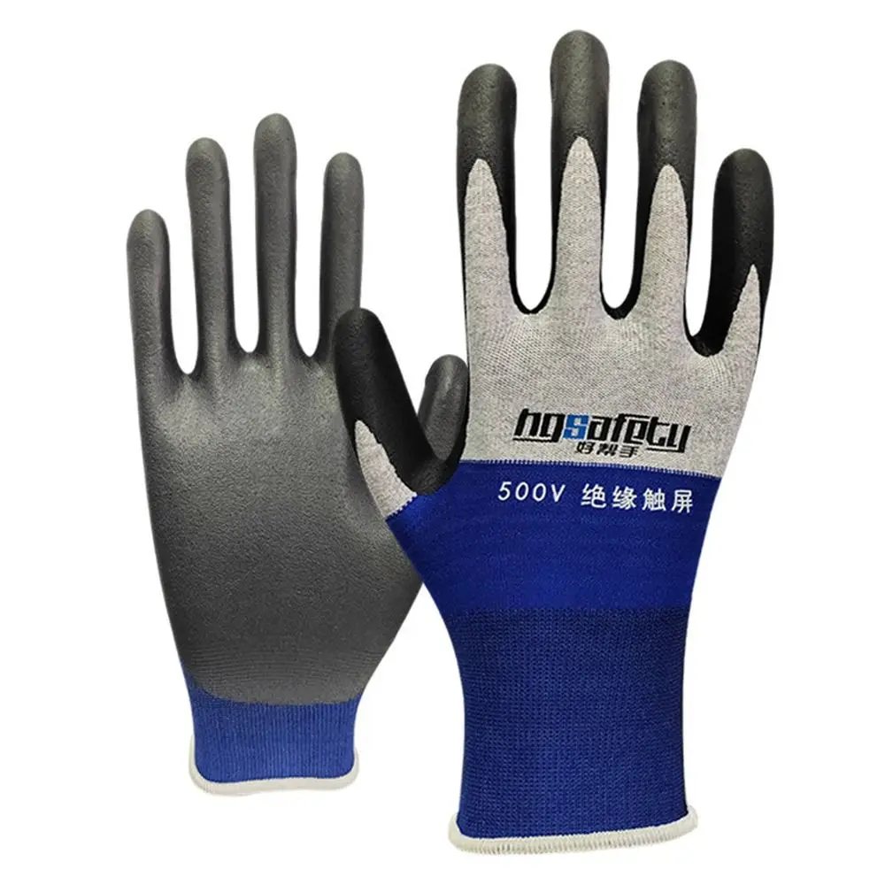 Ultrathin Electrician Insulating Gloves Withstanding Voltage 400V/500V Rubber Touch Screen Insulation Glove Industrial insulating gloves