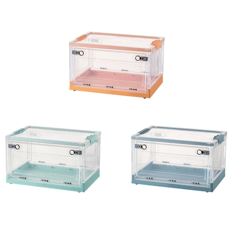 

Folding Storage Box Stackable Storage Box For Stationery Jewelry Sorting Box Container Organizer Living Room Closet Retail