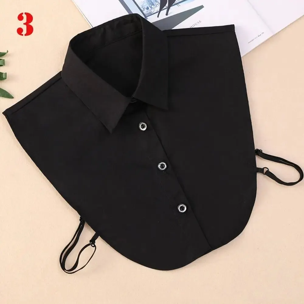 Women's Vintage Crystal-Embellished Detachable Collar Blouse Accessory