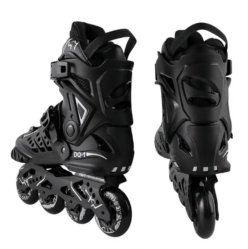 Professional Inline Roller Skates Shoes Adult Men Outdoor Racing Speed Skating 4 Wheels Shoes Sliding Sneakers Size 35-46 adult roller skates