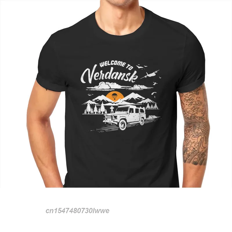 Cod Warzone Game Men's Tshirt Welcome To Verdansk Individuality T