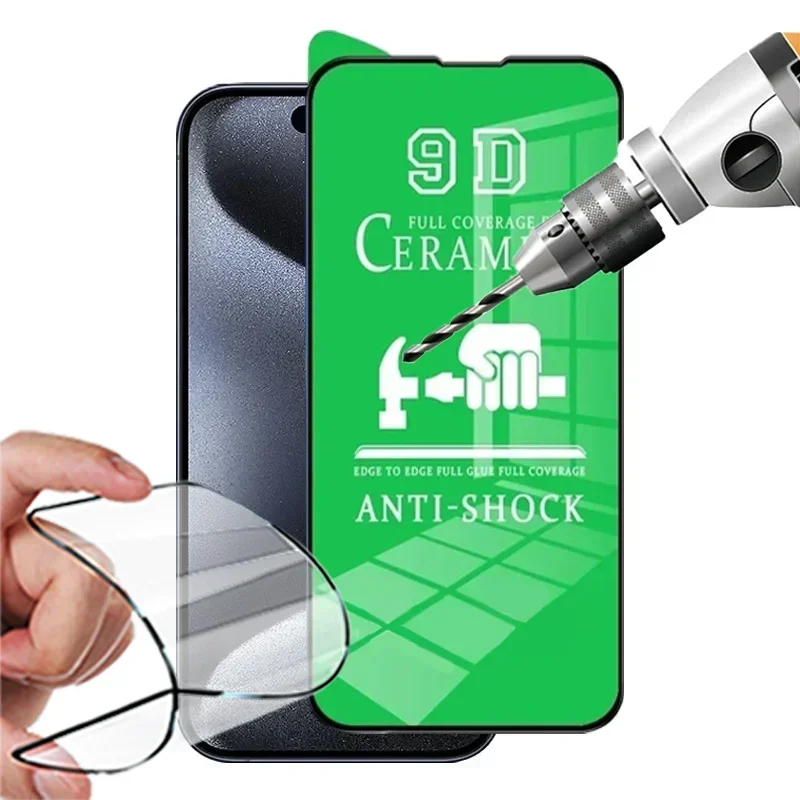 5-Pack HD Soft Ceramic Screen Protectors - Universal Fit