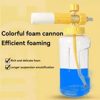 4000PSI Colorful foam cannon Kit, Efficient foaming, 1/4" Quick Connect & Pastel Colors, Compatible with most cleaning machines 1