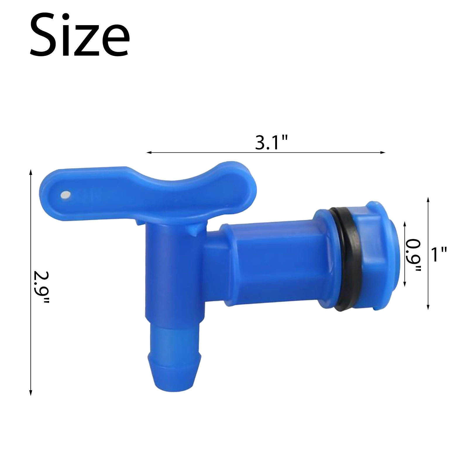 1 stücke Eimer Kunststoff Wasserhahn Ersatz IBC Wasser Butt Tap Selbst Gemacht Für Bier Regen Brauen Wasser Tank Wasserhahn wasser Lagerung – Detail 20