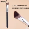 Angled Highlighter Brush Face Contour Foundation Concealer Brush Triangle shape Synthetic Hair Foundation Highlighter Brushes 4
