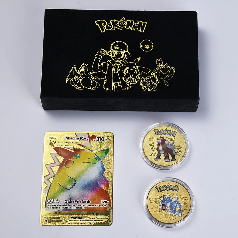 Metal Pokemon Coins