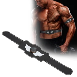 Muscle Stimulator Abdominal Muscle Patch USB Charging Smart Fitness Equipment Training Massager Instrument Abdominal Muscle Pad