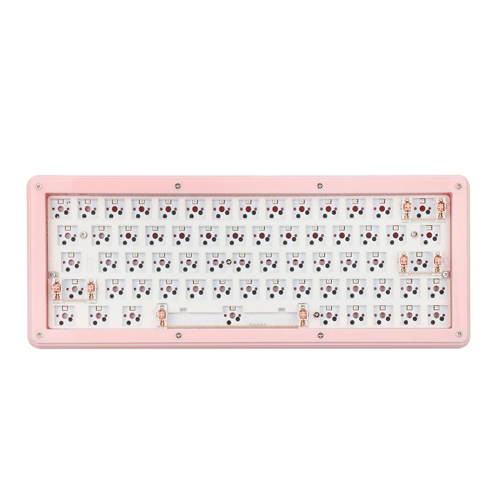 EPOMAKER エポメーカー Whitepink ゲーミングキーボード Epomaker-有線メカニカルゲーミングキーボード,60% のホット