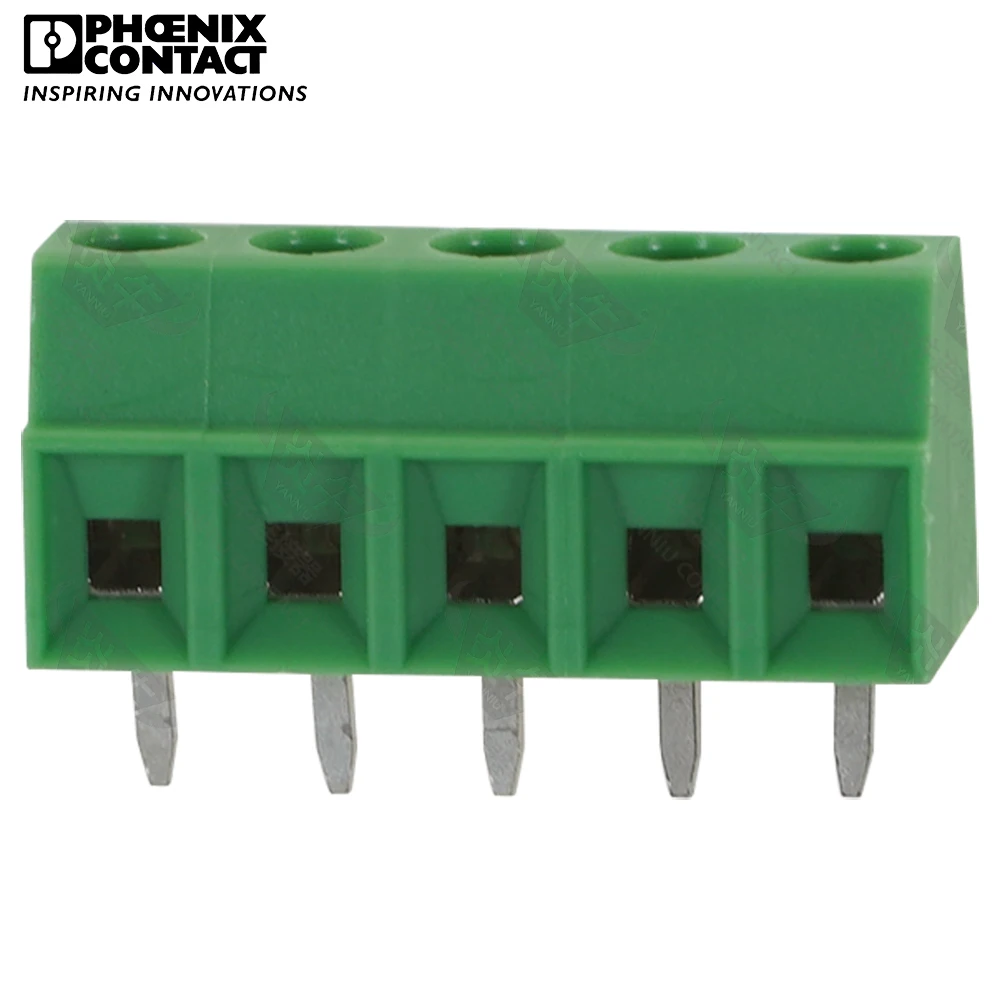 

3.81mm Original Genuine Phoenix Contact Connector PCB Screw Terminal Block 5 Pin MKDS 1 3.81 1727049 Wire-to-board 17.5A 200V