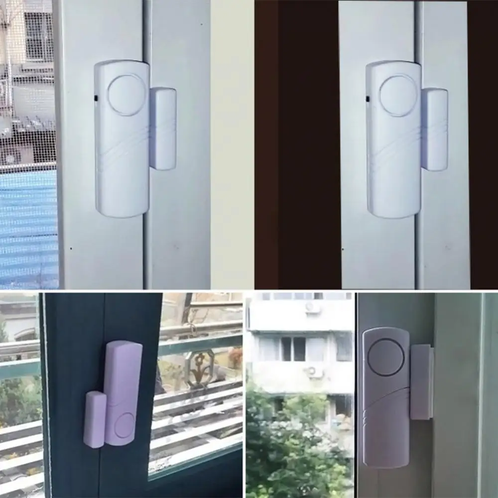 Security system security alarm smart siren alarm wireless alarm 1~5PCS New Longer Door Window Wireless Burglar Alarm With Magnetic Sensor Home Safety Wireless Longer System Security Device