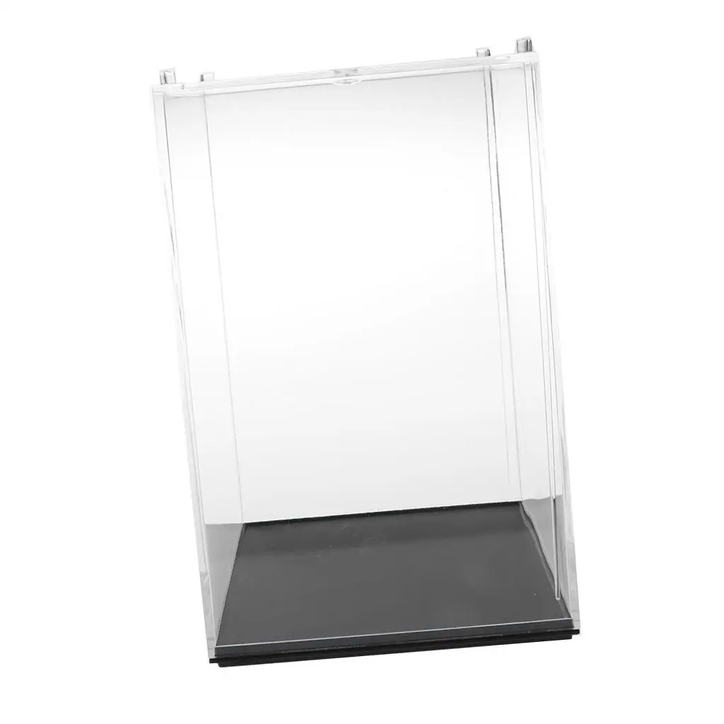 10x10x14cm Model Display Case Dustproof Display Box for Model Figures