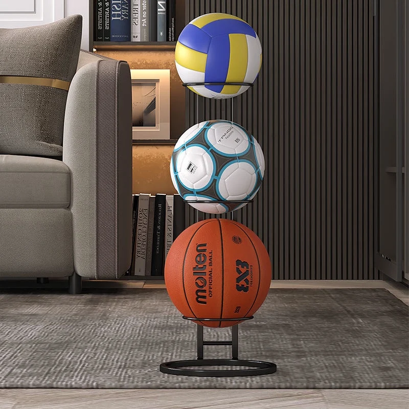 

Home Indoor Children's Basketball Storage Rack Put Ball Football Storage Basket Placed Rack Kindergarten Ball Volleyball Stand