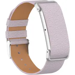Premium Leather Watch Strap - Elegant Replacement Band with Metal Frame (C)